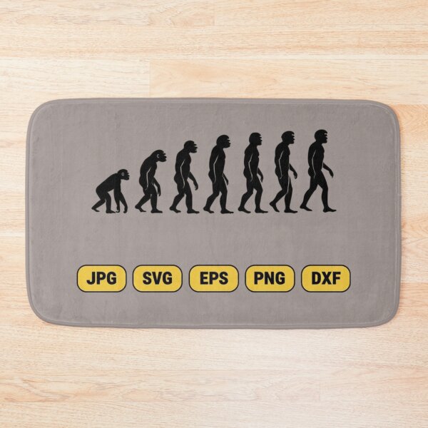 Item preview, Human Evolution Silhouettes designed and sold by Aise06.