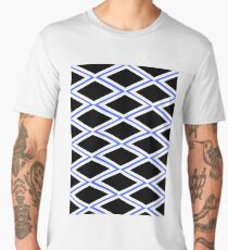 ROBUST PATTERN, black, blue Men's Premium T-Shirt