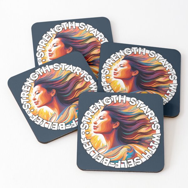 Item preview, Strength Starts With Self-Belief designed and sold by AmethystStreet.