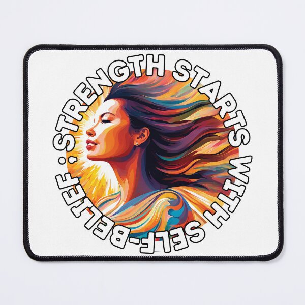 Item preview, Strength Starts With Self-Belief designed and sold by AmethystStreet.