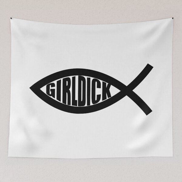 Item preview, Girldick Ichthys designed and sold by AntiCommodities.