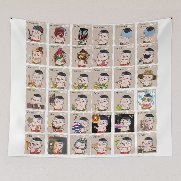 Item preview, special stamp thai designed and sold by stamp2U.