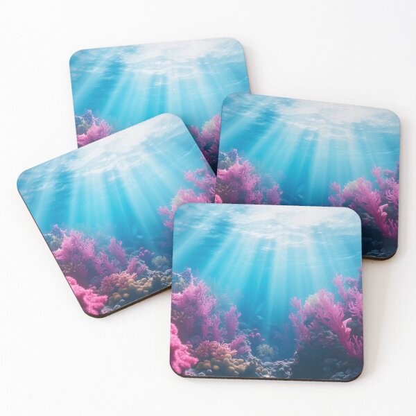 Item preview, Colorful Underwater World of Coral Reefs designed and sold by lematworks.