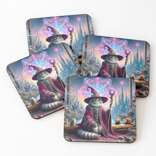 Item preview, Wizard Cat designed and sold by M-Y-A-R-T-.