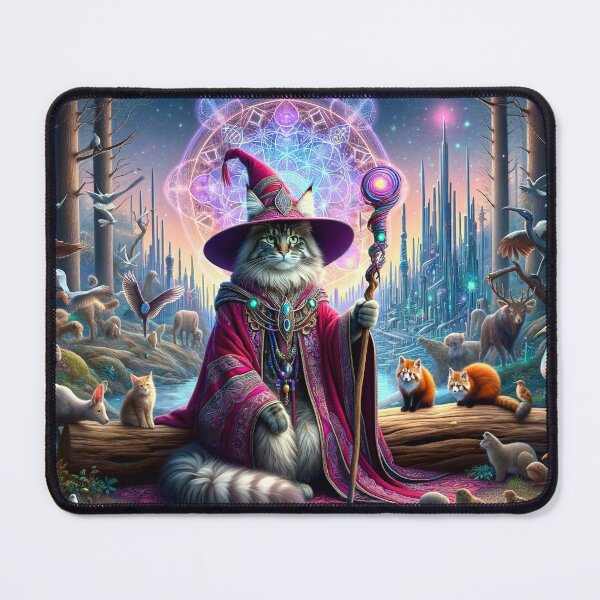 Item preview, Wizard Cat designed and sold by M-Y-A-R-T-.