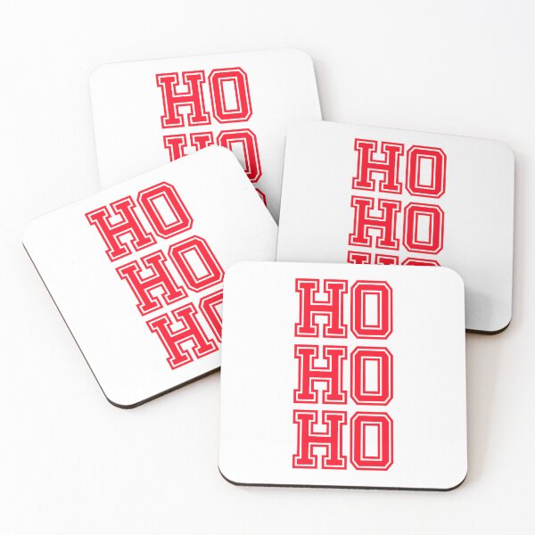 Item preview, Ho Ho Ho Christmas Varsity Word Art designed and sold by OneThreeSix.