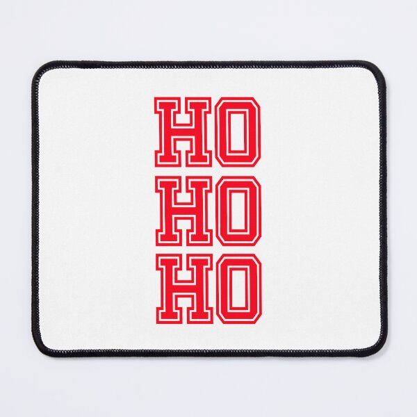 Item preview, Ho Ho Ho Christmas Varsity Word Art designed and sold by OneThreeSix.