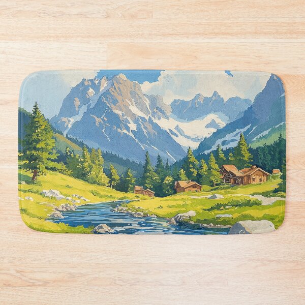 Item preview, Alpine River Valley designed and sold by nshaltiel.