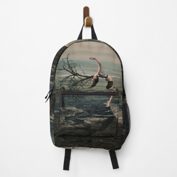 Item preview, I've Been On The Brink Surreal Collage Art designed and sold by Frida Why.