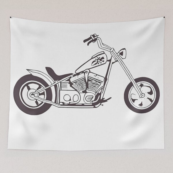 Item preview, Chopper motorcycle  designed and sold by Aidesign77.