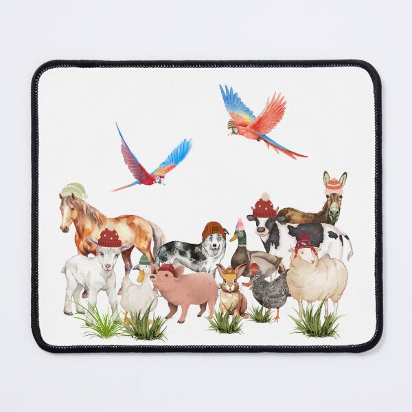 Item preview, Farm Animals Farmer Gift For Horse Cow Pig Dog Owner Animal Lover designed and sold by CCKimShop.