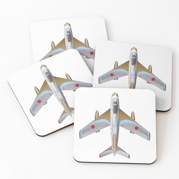 Item preview, JASDF F-86F "TENRYU" Sabre Fighter Jet HD 4C Illustration designed and sold by MIL-ART-JPN.