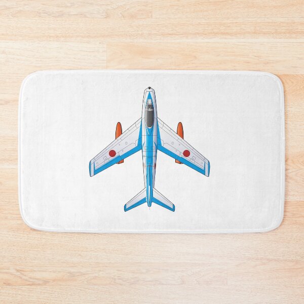Item preview, JASDF F-86F "Blue Impulse" Sabre Fighter Jet HD 4C Illustration designed and sold by MIL-ART-JPN.