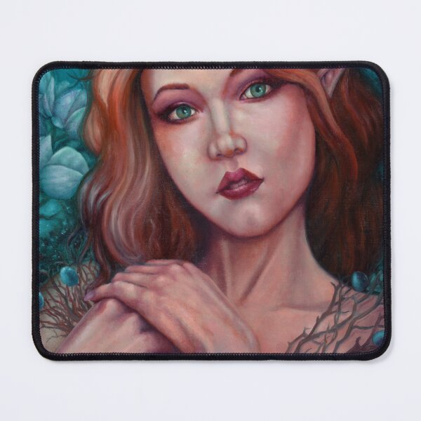Item preview, Gems of Spring - Fairy with Flowers and Bird Nest designed and sold by Tiffany Toland-Scott.