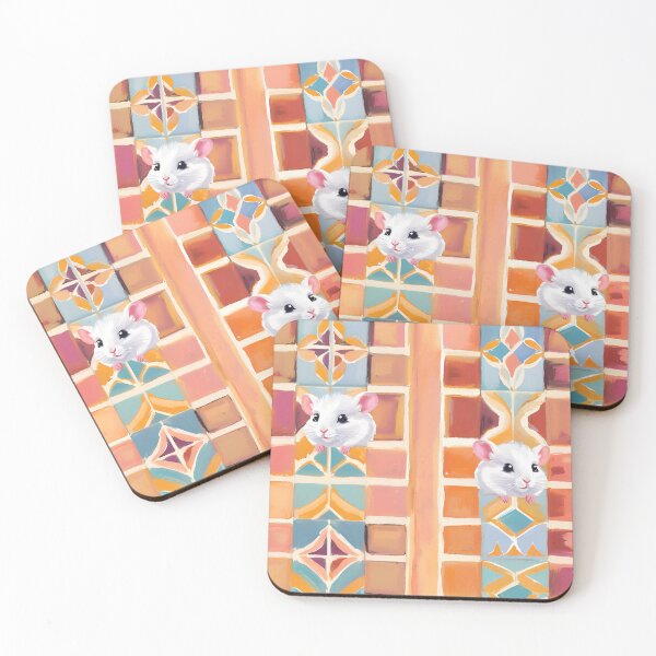 Item preview, Hamster Love : Morocco Tile designed and sold by critter-cuddle.