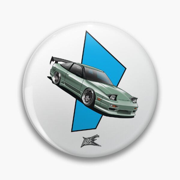Item preview, nissan s13 silvia 240sx green  designed and sold by NaquashM.