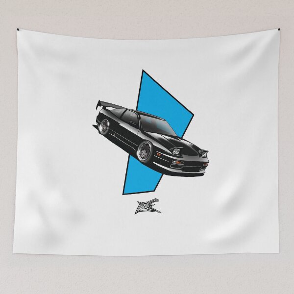 Item preview, nissan s13 silvia 240sx black  designed and sold by NaquashM.
