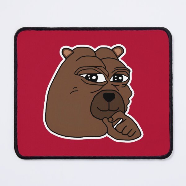 Item preview, Bobo the bear designed and sold by RetroPrintsUS.