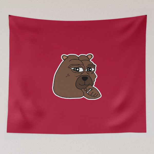 Item preview, Bobo the bear designed and sold by RetroPrintsUS.
