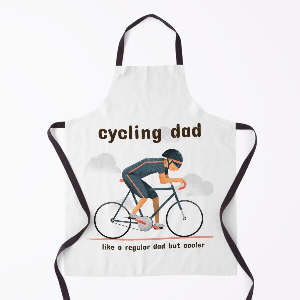 Item preview, Cycling dad. Like a regular dad but cooler designed and sold by FirstTimeTees.