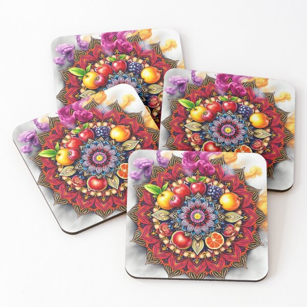 Item preview, Fruity mandala designed and sold by Gaspar Avila.