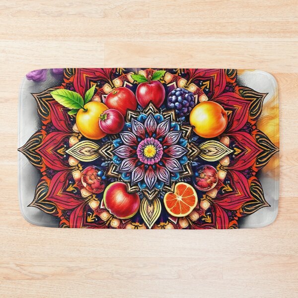 Item preview, Fruity mandala designed and sold by Gaspar Avila.