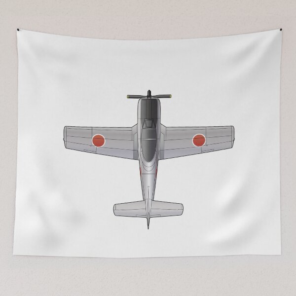 Item preview, JASDF T-28 Trojan Trainer Aircraft HD 4C Illustration designed and sold by MIL-ART-JPN.