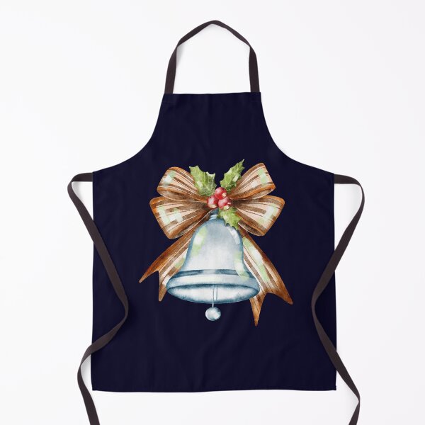 Item preview, Vintage Christmas silver bell designed and sold by pinkyfish1010.