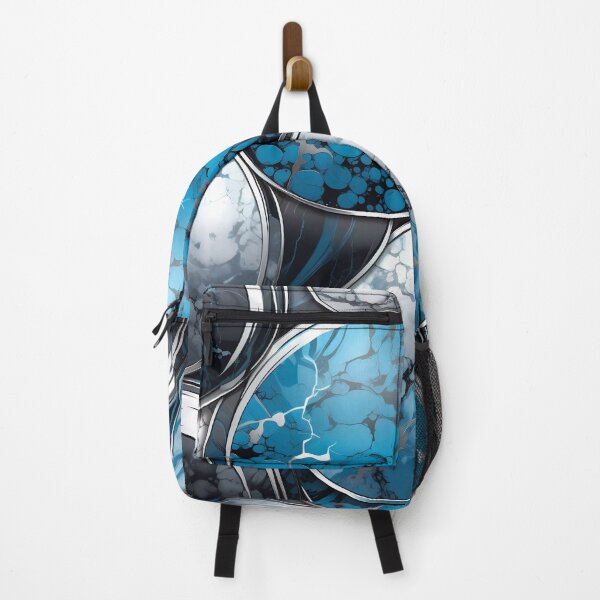 Item preview, Blue steel bubble abstract designed and sold by NolineXpression.