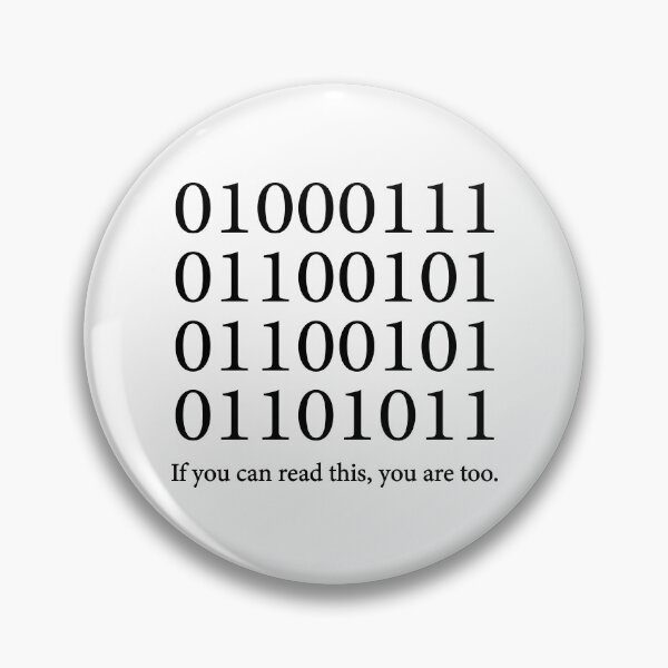 Item preview, Binary Code - Funny Programmer & Computer Science Coding Gift designed and sold by ScienceCorner.