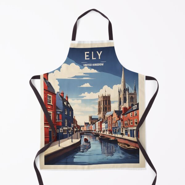 Item preview, Ely United Kingdom Vintage Travel Tourism designed and sold by TravelersGems.