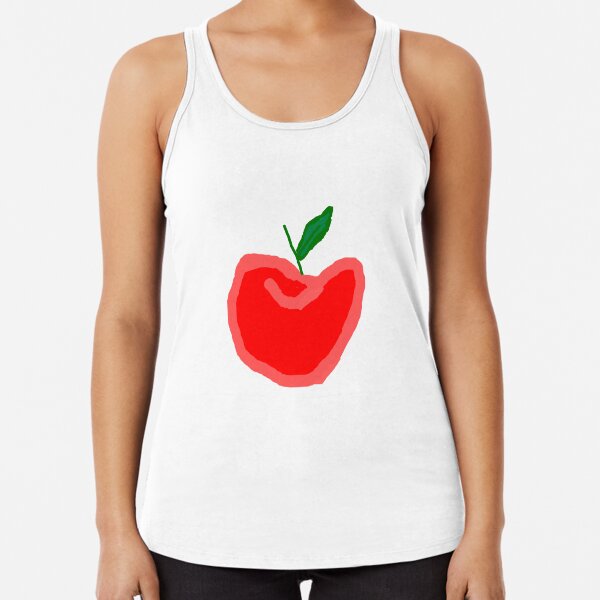 red apple Racerback Tank Top