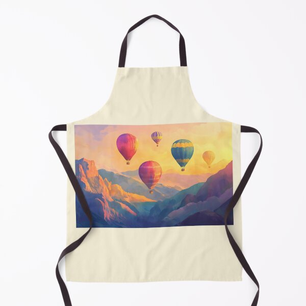 Item preview, Hot Air Balloon Over Mountains designed and sold by Alin Richard Iovănuț.