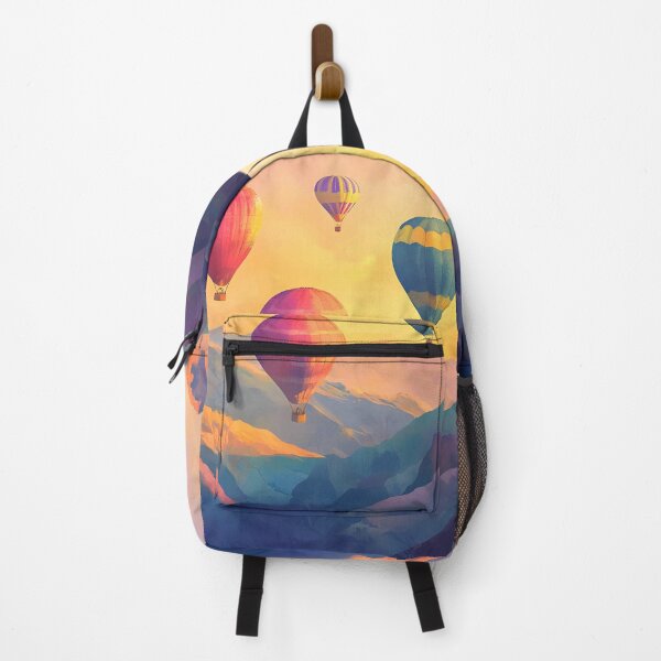 Item preview, Hot Air Balloon Over Mountains designed and sold by Alin Richard Iovănuț.
