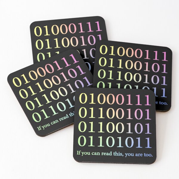 Item preview, Binary Code - Funny Programmer & Computer Science Coding Gift designed and sold by ScienceCorner.