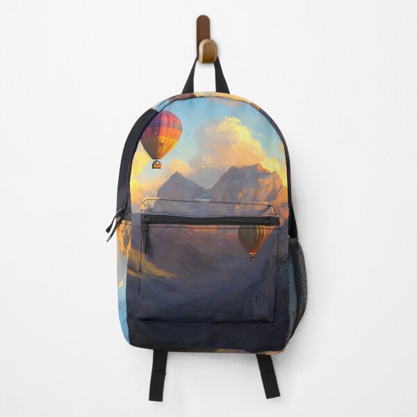 Item preview, Hot Air Balloon Over Mountains designed and sold by Alin Richard Iovănuț.