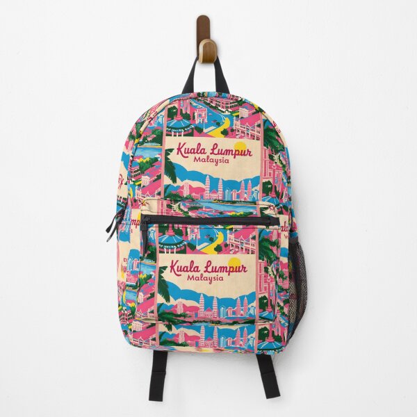 Item preview, Kuala Lumpur Malaysia Vintage Travel Tourism designed and sold by TravelersGems.