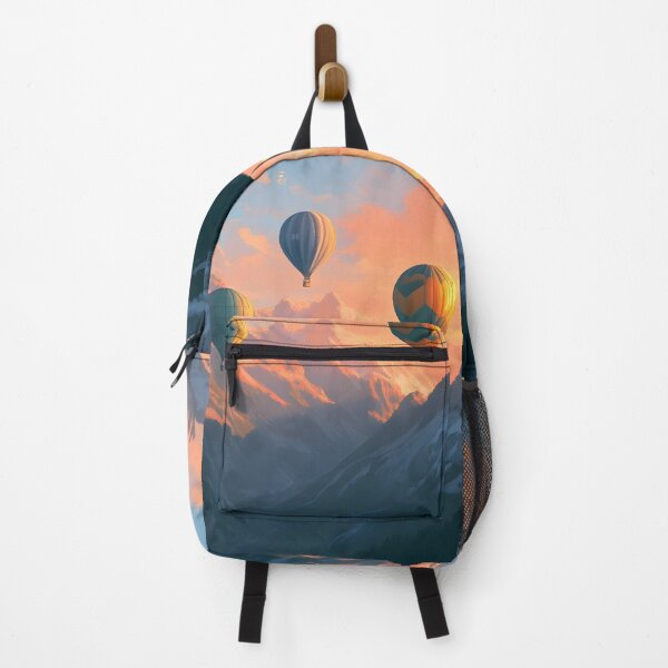Item preview, Hot Air Balloon Over Mountains designed and sold by Alin Richard Iovănuț.