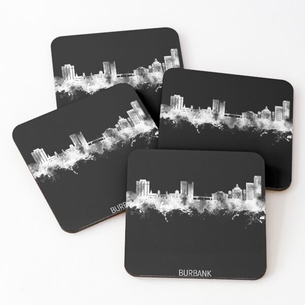 Item preview, Burbank California Skyline designed and sold by ArtPrints.
