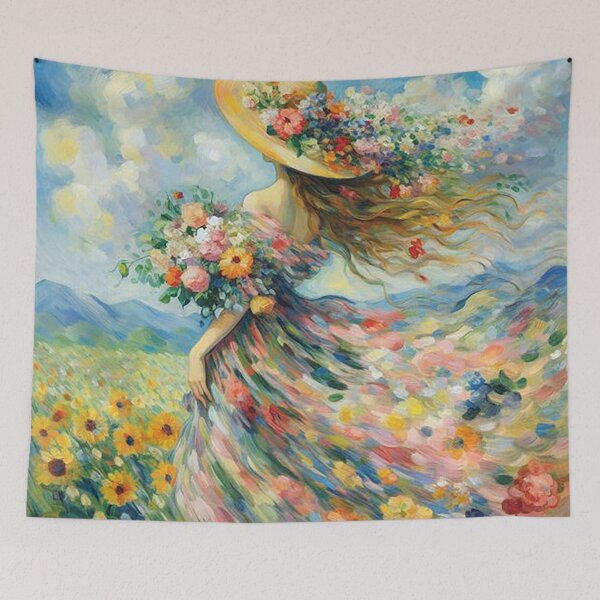 Artikelvorschau, monet flower girl entworfen und verkauft von tomasjimmy891.