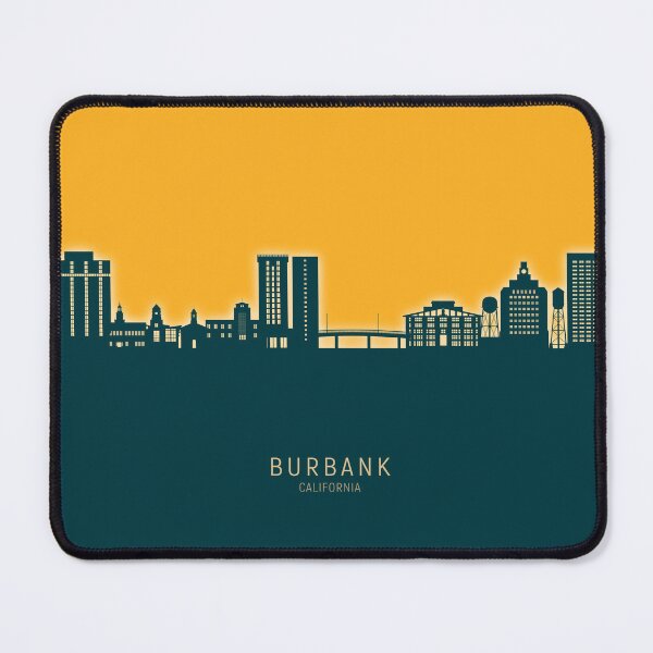Item preview, Burbank California Skyline designed and sold by ArtPrints.