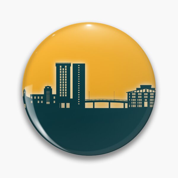 Item preview, Burbank California Skyline designed and sold by ArtPrints.