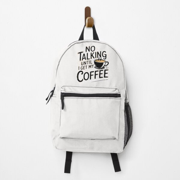 Item preview, Copie de No talking unitl i get my coffee designed and sold by JonathanP514.