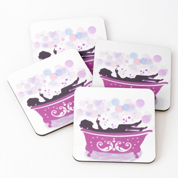 Item preview, Relax in a bubble bath designed and sold by Folidee.