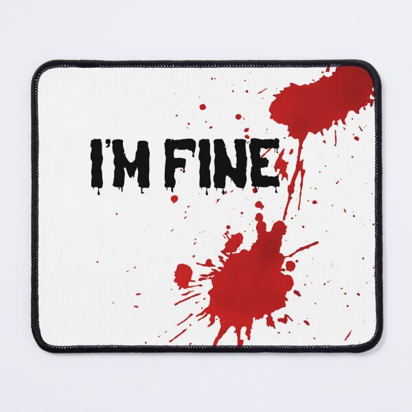 Item preview, I'M FINE designed and sold by HipsterAnimals.
