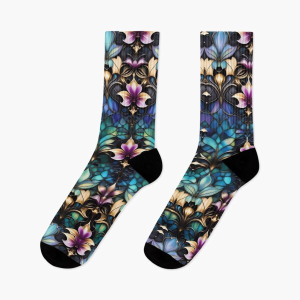 Item preview, Elegant colorful floral steel designed and sold by NolineXpression.