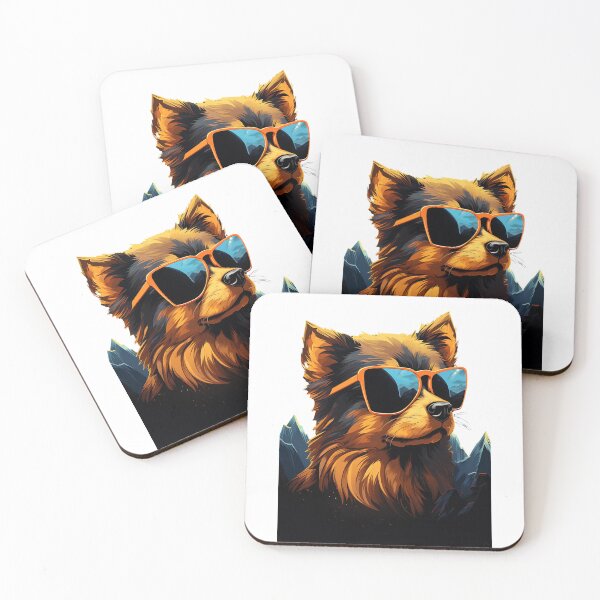 Item preview, Cool Canine Adventure - Dog with Sunglasses designed and sold by Creet-Design.