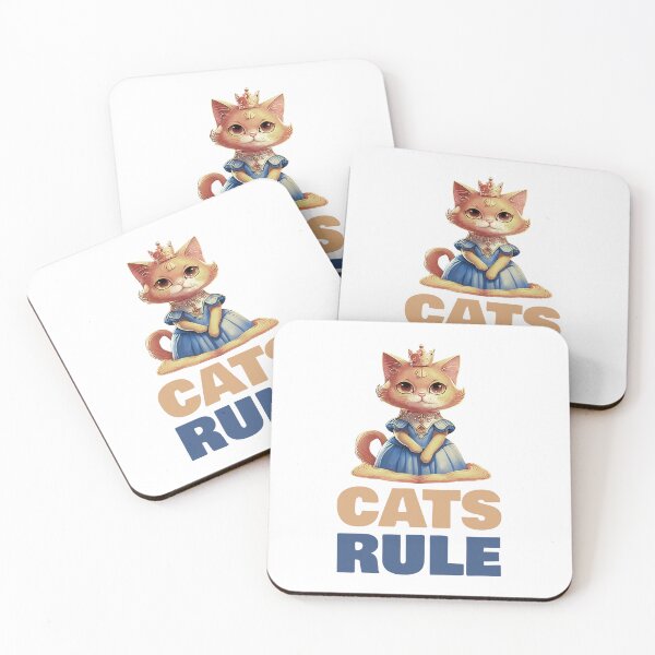 Item preview, Cats Rule designed and sold by 87-Aesthetics.
