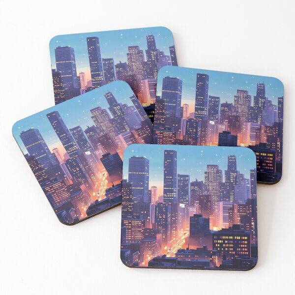 Item preview, City Skylines at Night designed and sold by Alin Richard Iovănuț.