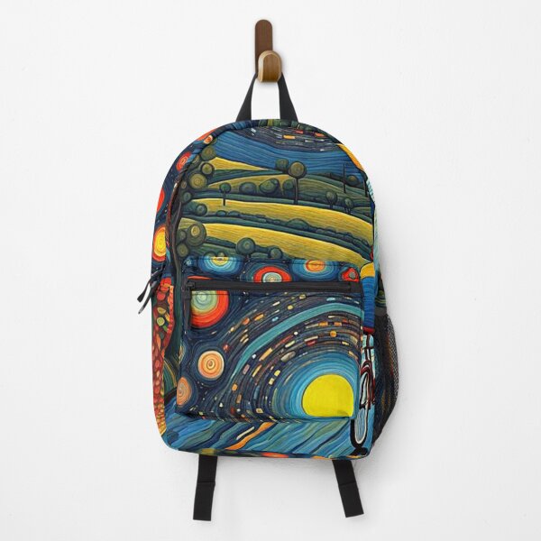 Item preview, Bicycle ride on starry night 2 designed and sold by George Hutton Hunter.